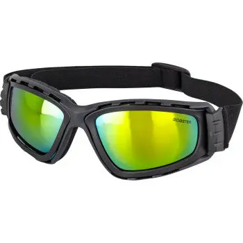 Bobster Sunglasses Goggles Freedive Matte Black Brz-Sil Mirror Bfd001 1