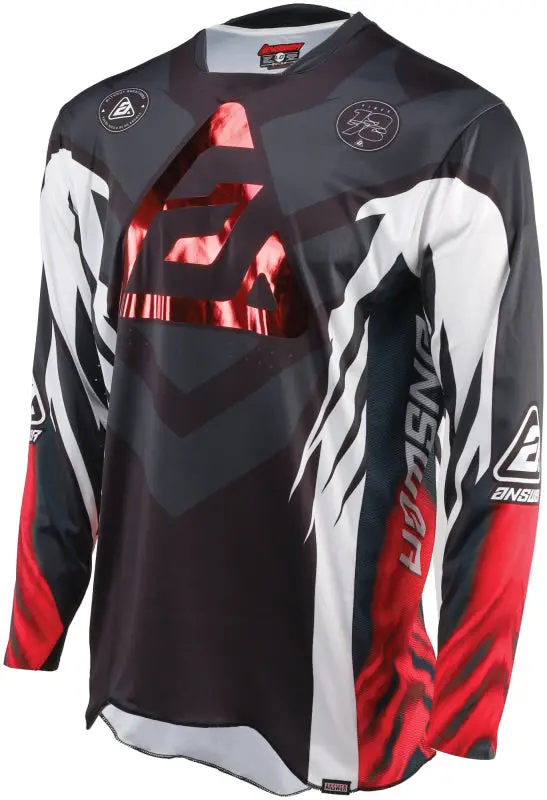 Answer Elite Xotic Jersey Crimson/Black Youth - Xl 1