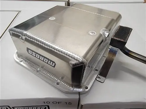 Moroso Low Profile J Series Drag Racing Aluminum Oil Pan 1