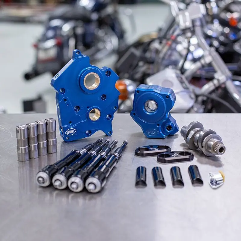 S&S Cycle 2017+ Water Cooled M8 Models (Incl. Vvt) Drive Cam Chest Kit - 475C 1