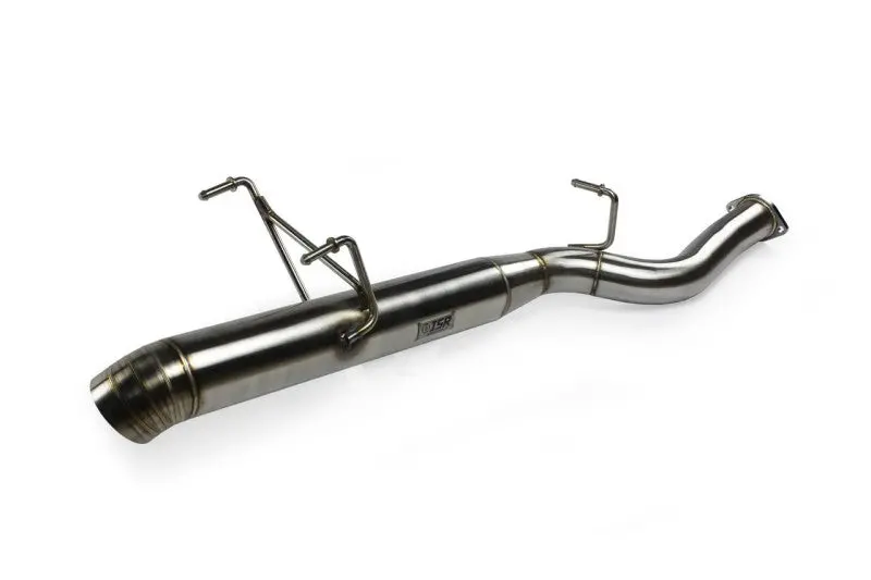Isr Performance Series Ii - Ep Single Tip Blast Pipe Exhaust - Resonated - 89-94 Nissan 240Sx (S13) 1