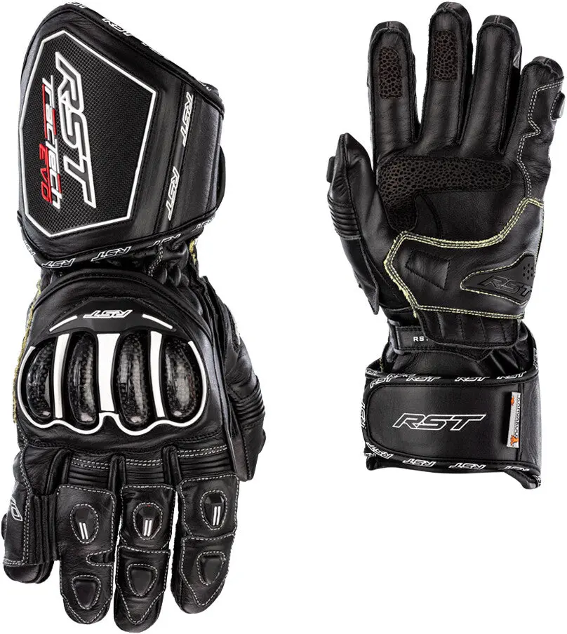 Rst Womens Tractech Evo 4 Ce Glove Black Leather Xl 103495Blk-09 1
