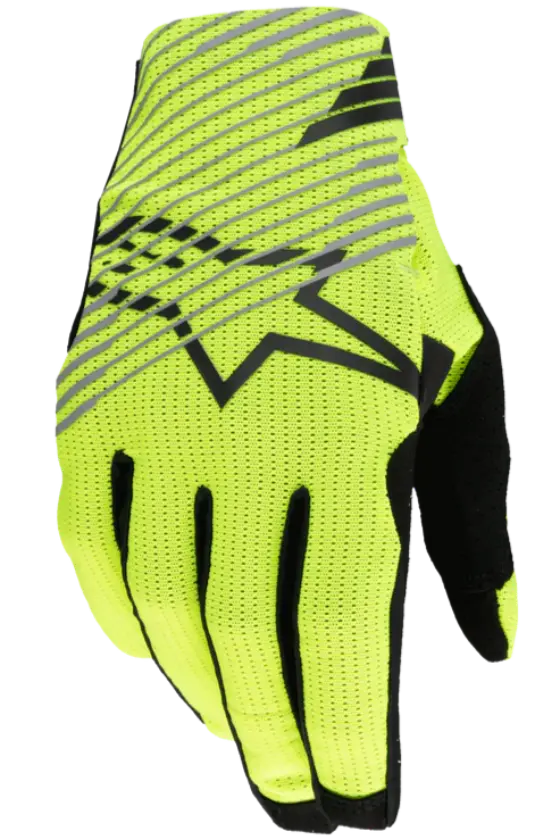 Alpinestars Radar Pro Gloves - Yellow Fluo 1