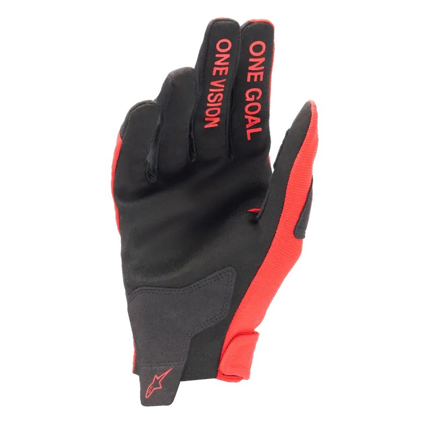 Alpinestars Radar Gloves - Mars Red Silver 2