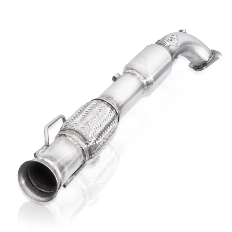 Stainless Works 2016-18 Ford Focus Rs 3In High-Flow Cats Downpipe Factory Connection 1