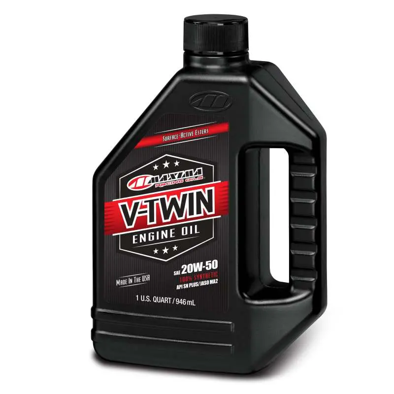 Maxima V-Twin Full Synthetic 20W50 Engine Oil - 1L 1
