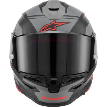 Alpinestars Helmet S-R7 A-Core Bk/Gy/Rd Matt Ece06/Dot Xs 8203426-1653-Xs 2