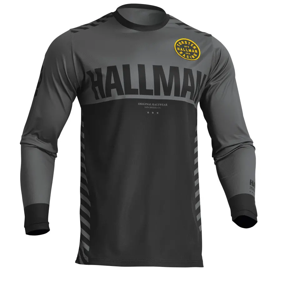 Thor Hallman Jersey Differ Slice Charcoal Black 1