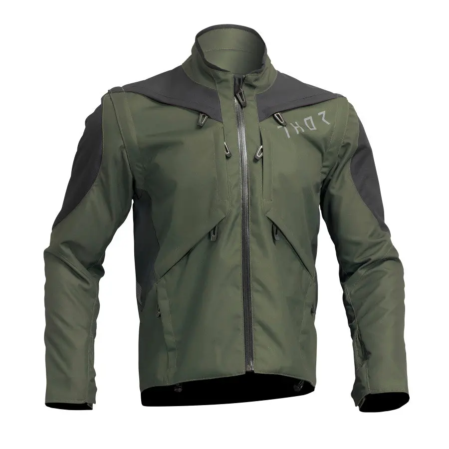 Thor Terrain Enduro Jacket Army Charcoal 1