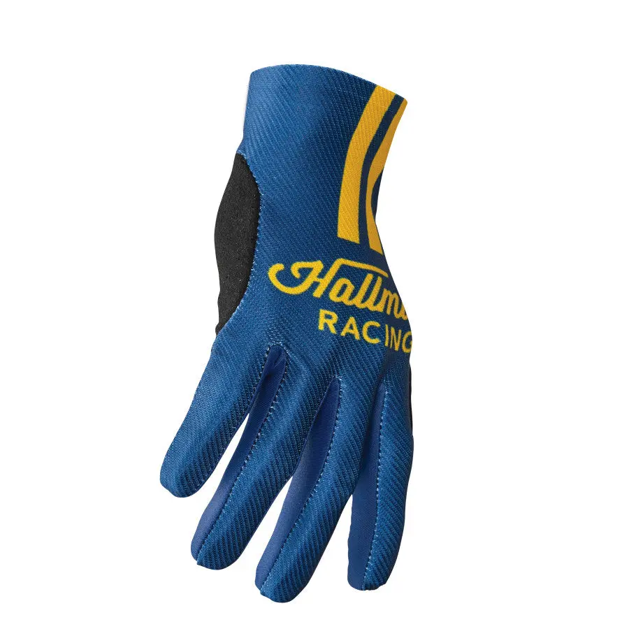 Thor Glove Mainstay Roosted Navy Lemon Black 2