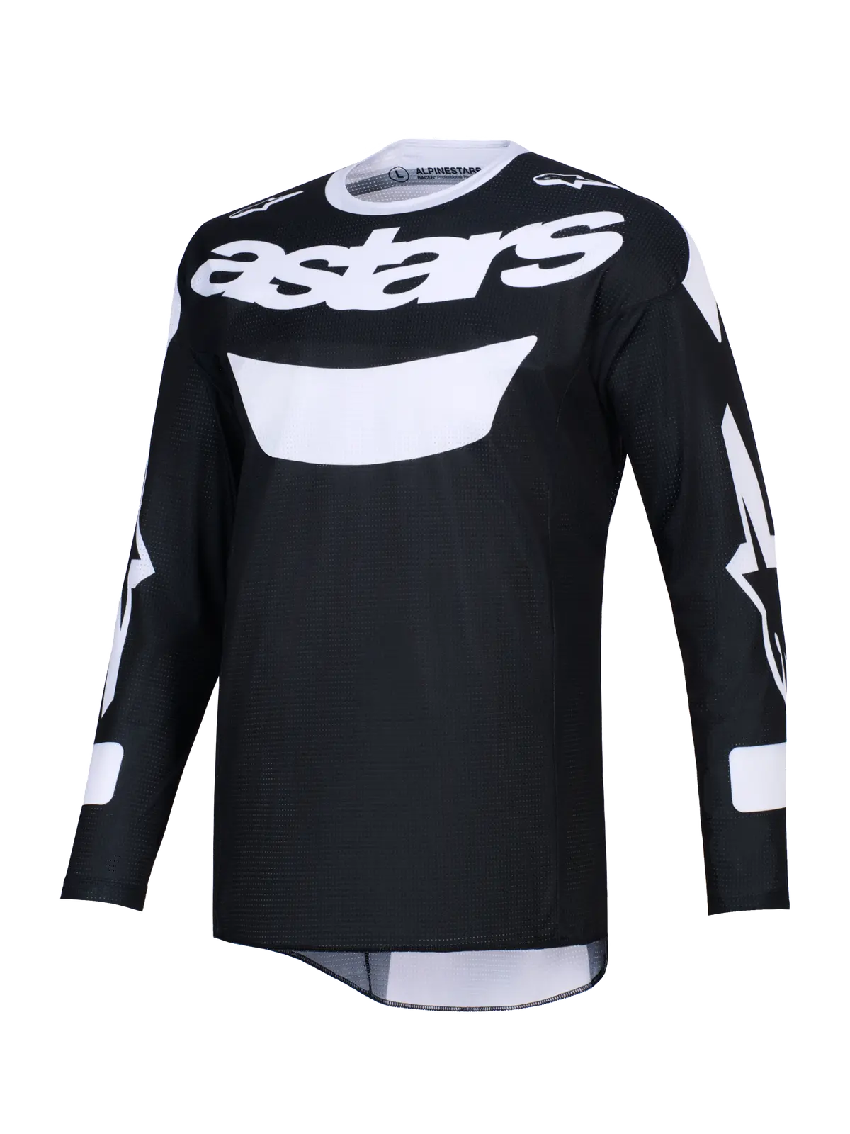2026 Alpinestars Racer Air Riway Motocross Jersey - Black White 1
