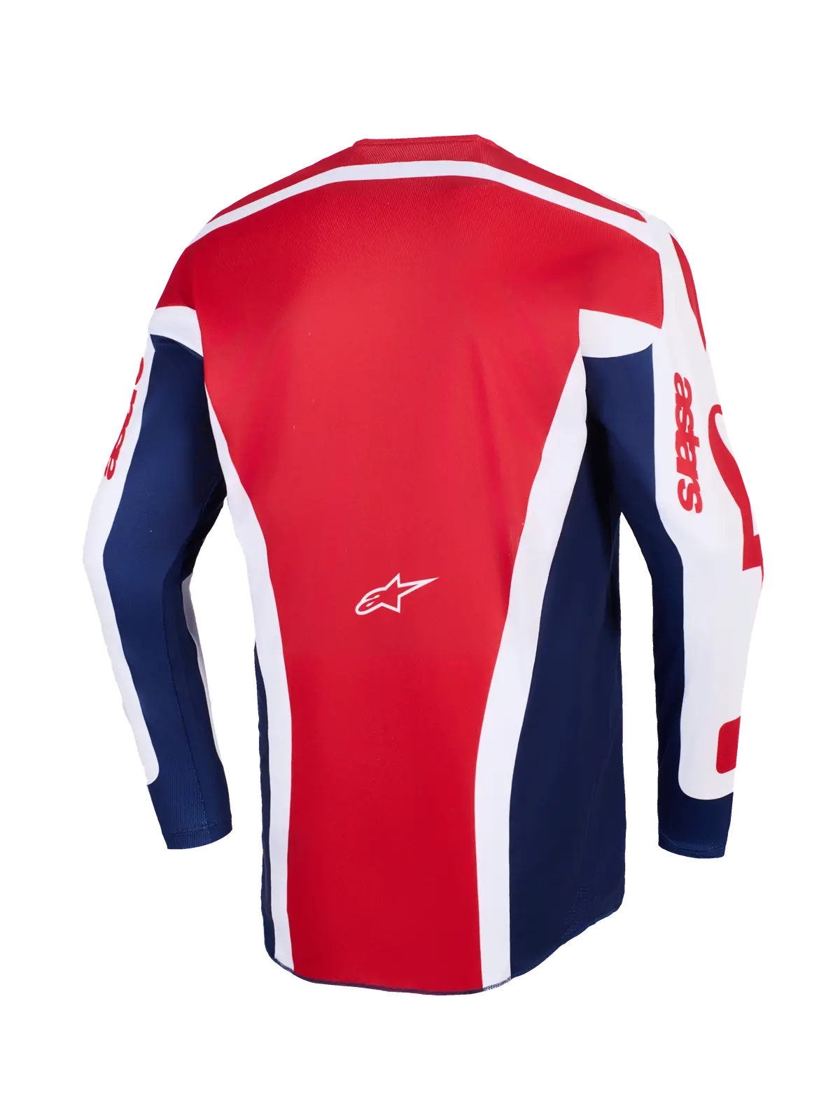 2026 Alpinestars Racer Riway Motocross Jersey - White Blue Red 2