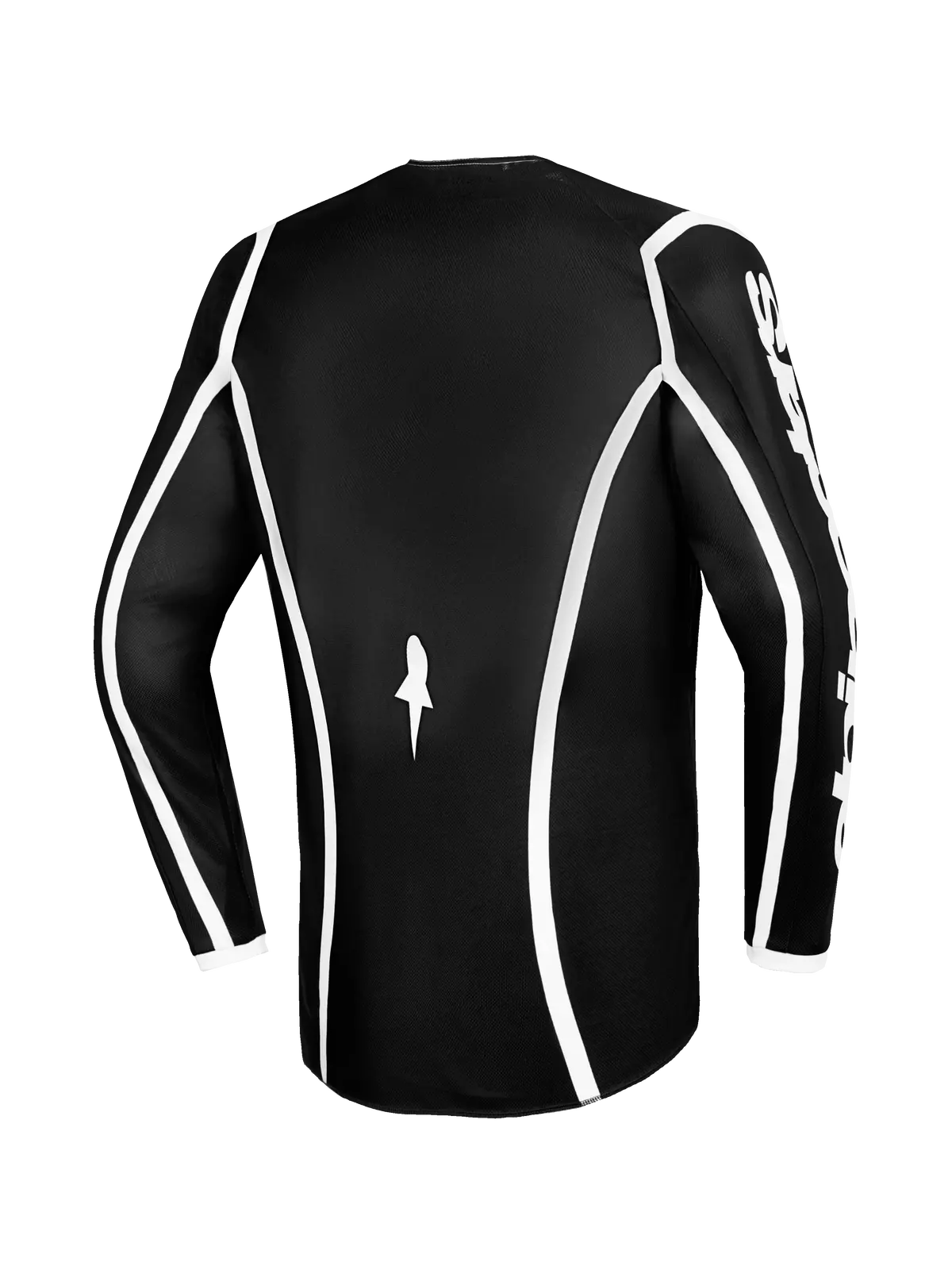2026 Alpinestars Fluid Apex Youth Motocross Jersey - Black Grey 2
