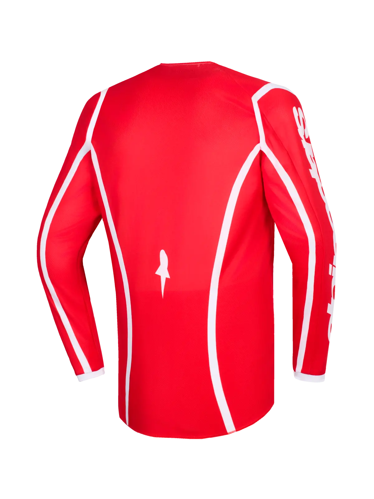 2026 Alpinestars Fluid Apex Motocross Jersey - Red White 2