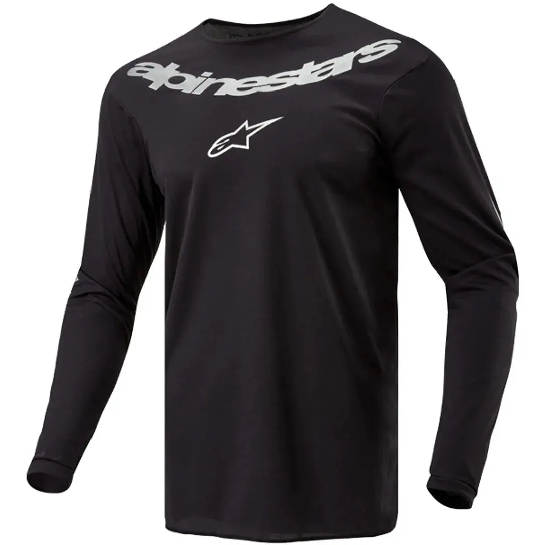 Alpinestars Fluid Graphite Motocross Jersey 1