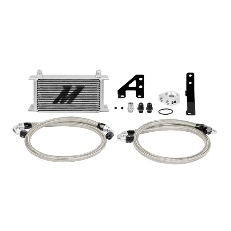 Mishimoto 15 Subaru Sti Oil Cooler Kit - Silver 1