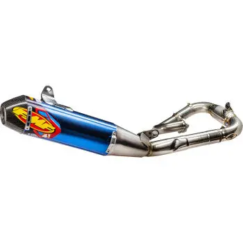 In Stock Open  Box  Fmf Factory 4.1 Rct Exhaust System - Titanium - Carbon Fiber End Cap Yz450f 2023-2025  044478 1