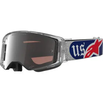 Alpinestars Goggles Goggle Stech Merica 25 Rd/Bl/Mir Sil/Copper 5105226-3720 1