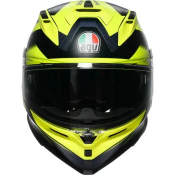Agv Hlmt K7 Glimpse Mt Bk/Yl Xl 2118399004-006-Xl 2