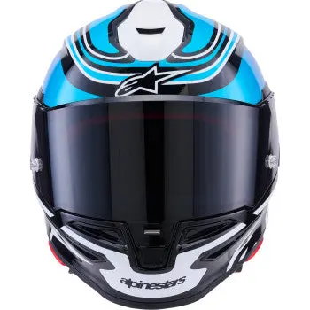 Alpinestars Helmet S-R7 Zeal Bk/Bl/Pk Fl/Wh Gloss Ece06/Dot Xl 8202826-1636-Xl 2