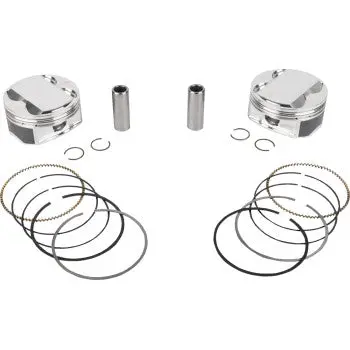 Je Pistons Piston Kit Hd M8 121 4.250 Bore 4.625 Stroke 11.5:1 400176 1
