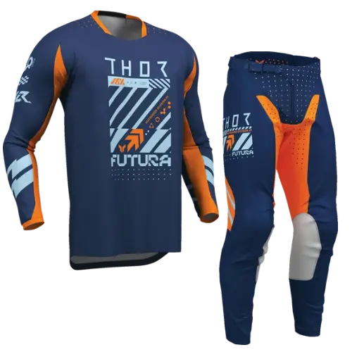 2026 Thor Launchmode Futura Kit Combo Navy Orange 1