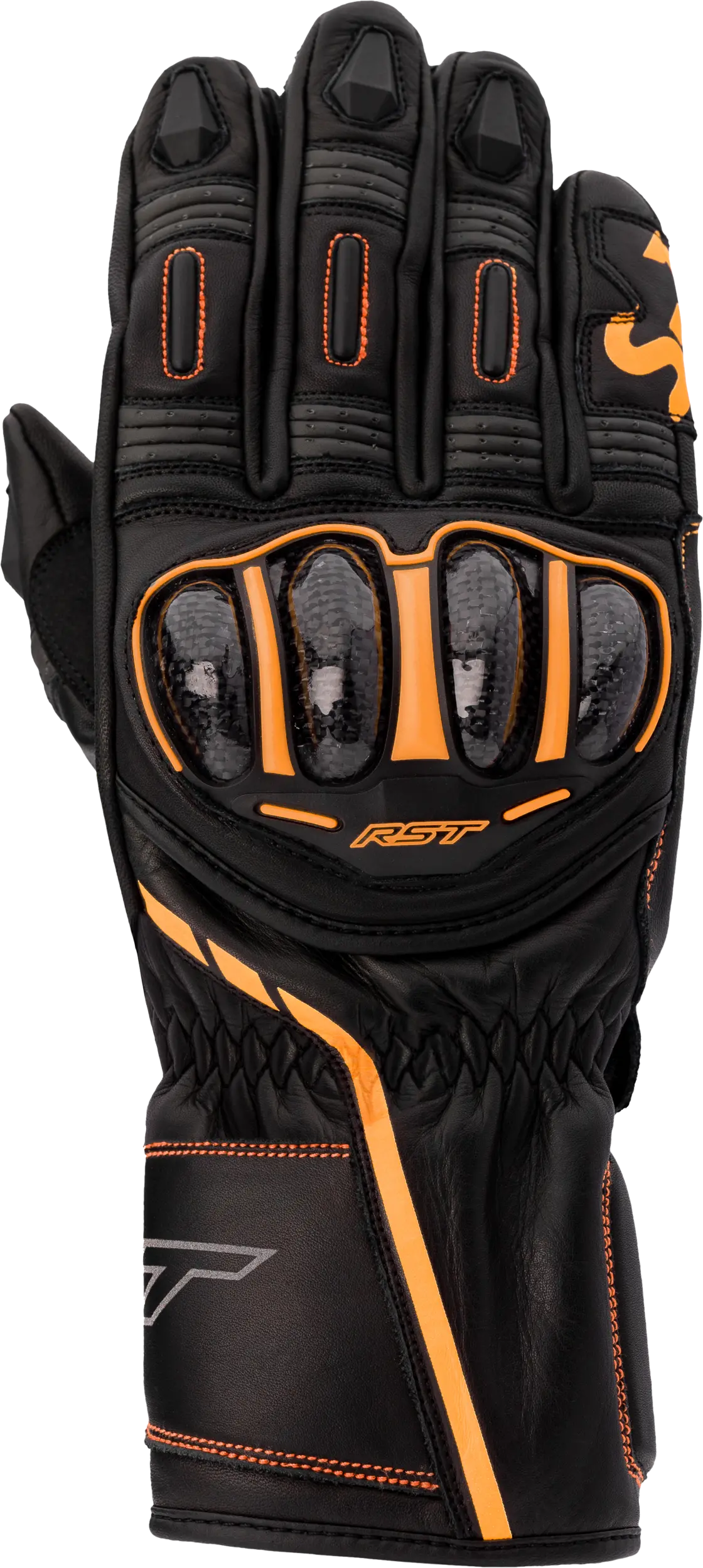 Rst S1 Ce Glove Black/Grey/Neon Orange Sm 103033Org-08 1