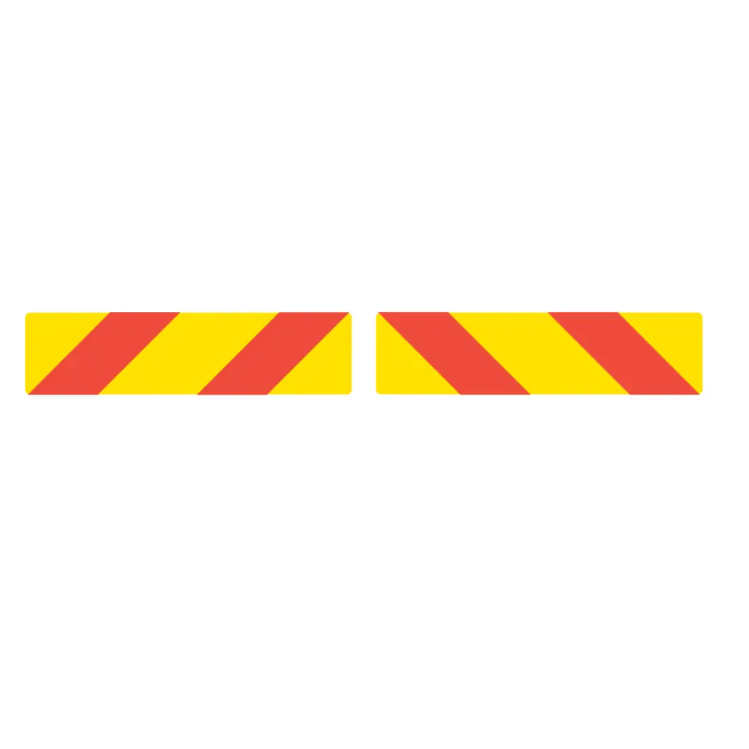 600Mm X 150Mm - Left Or Right - Class 1 Material - Sticker/ Aluminium 1