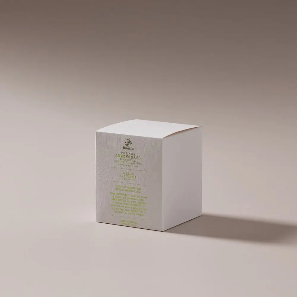 400Gm Candle - Natural Remedy Lemongrass, Neroli & Lime 2