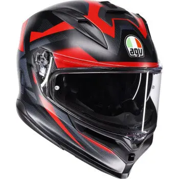 Agv Helmet K7 Glimpse Matte Black/Red 2X 2118399004-015-Xxl 1