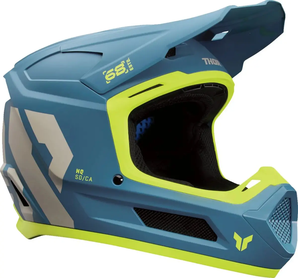 Thor Fleet Youth Helmet - Forge Blue 1