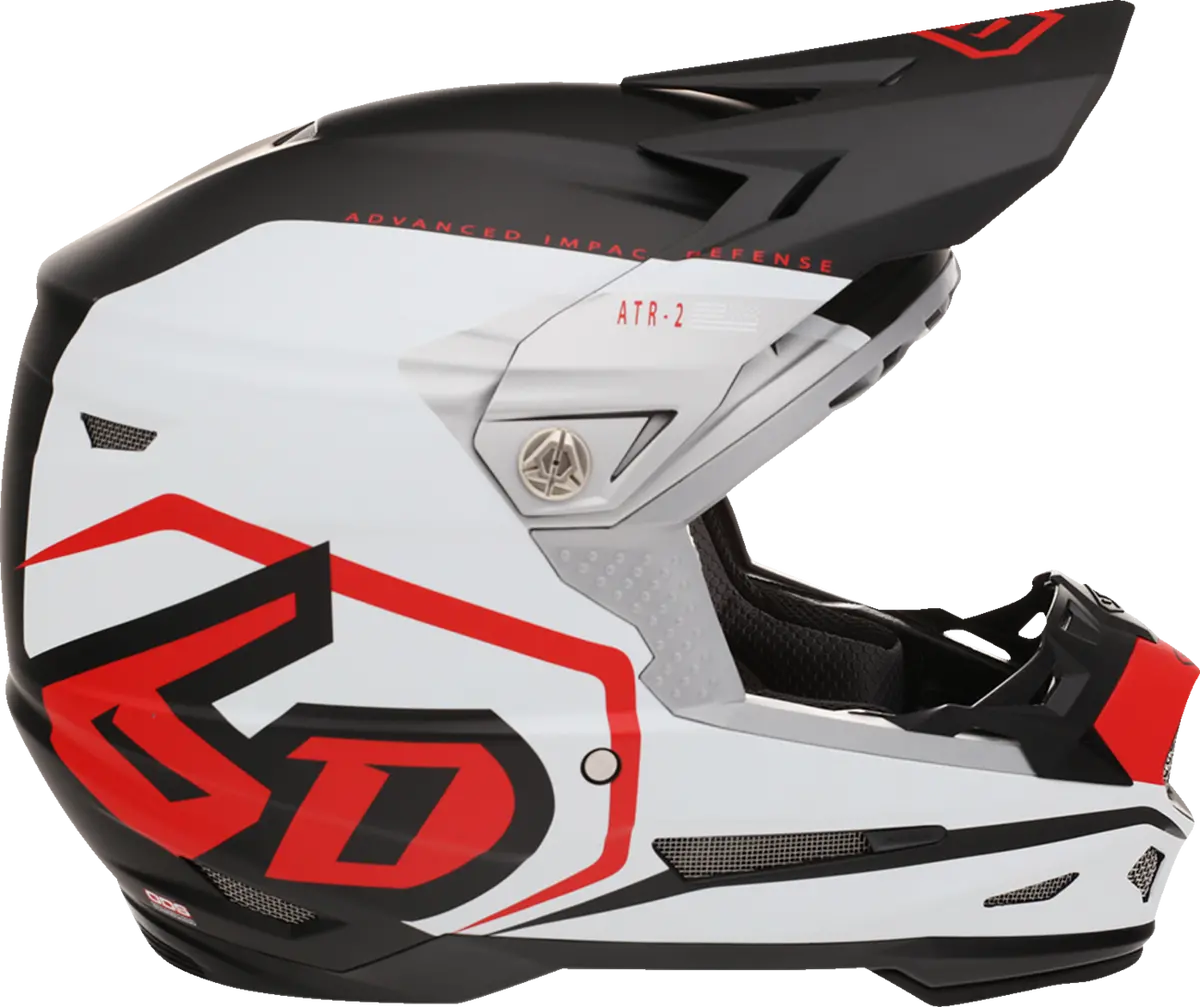 6D Atr-2 Helmet - Delta - Red - 2Xl 12-3419 1