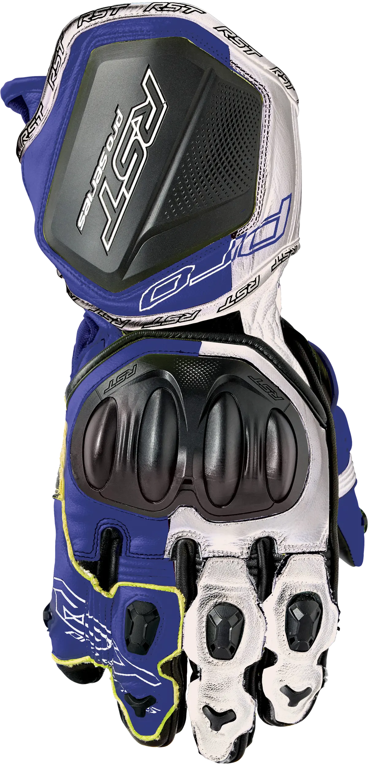 Rst Pro Series Gp D3o Gloves White/Blue Leather 2Xl 103715Blu-12 1