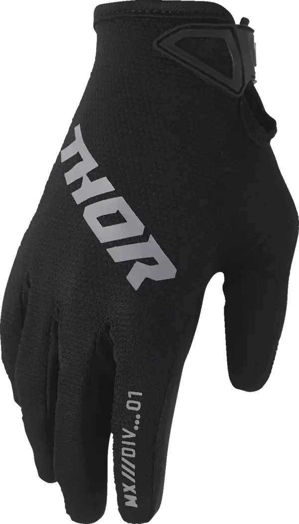 2026 Thor Glove Youth Ridemode Static Black 1