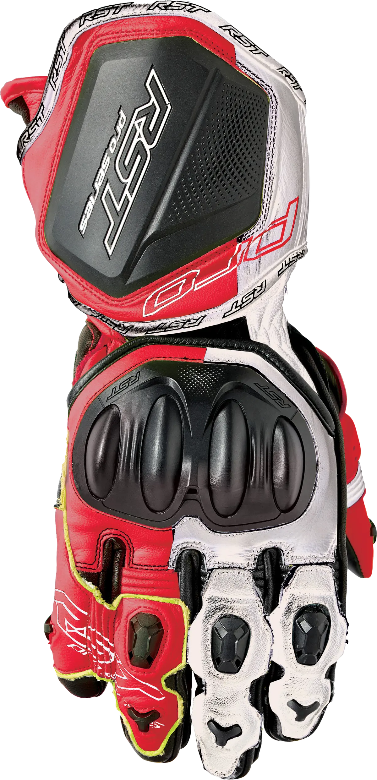 Rst Pro Series Gp D3o Gloves White/Red Leather Sm 103715Red-08 1