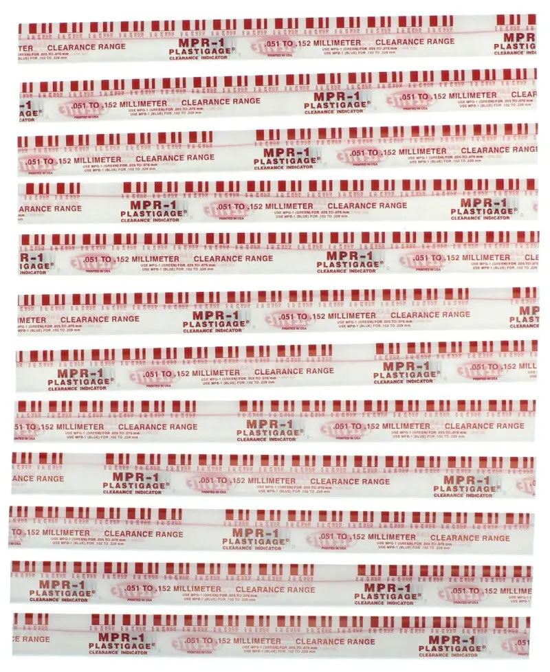 Clevite Plastigage Red Plastigage - 12 Pack 1
