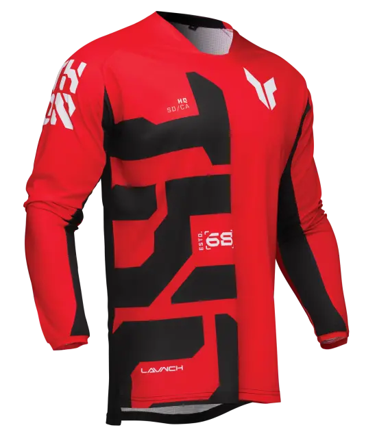 Thor Jersey Launch Forge Red 1