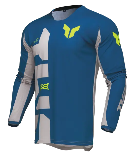 Thor Jersey Launch Forge Blue 6