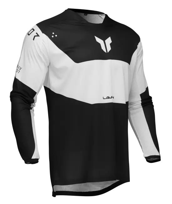 Thor Jersey Launch Storm Black 1