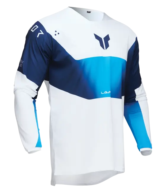 Thor Jersey Launch Storm White 1