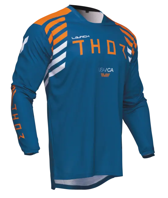 Thor Jersey Launch Zone Blue 1