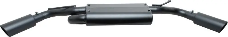 Gibson 07-17 Jeep Wrangler Jk Sport 3.8L 2.5In Cat-Back Dual Extreme Exhaust - Black Elite (Ceramic) 1