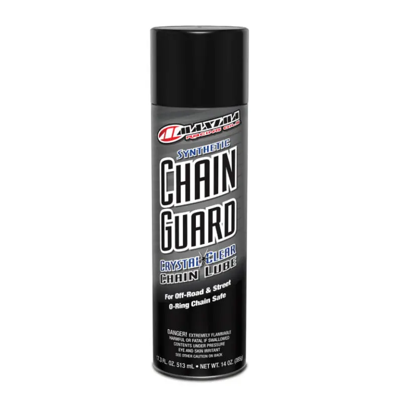 Maxima Clear Synthetic Chain Guard Chain Lube Large - 14Oz (Aerosol) 1