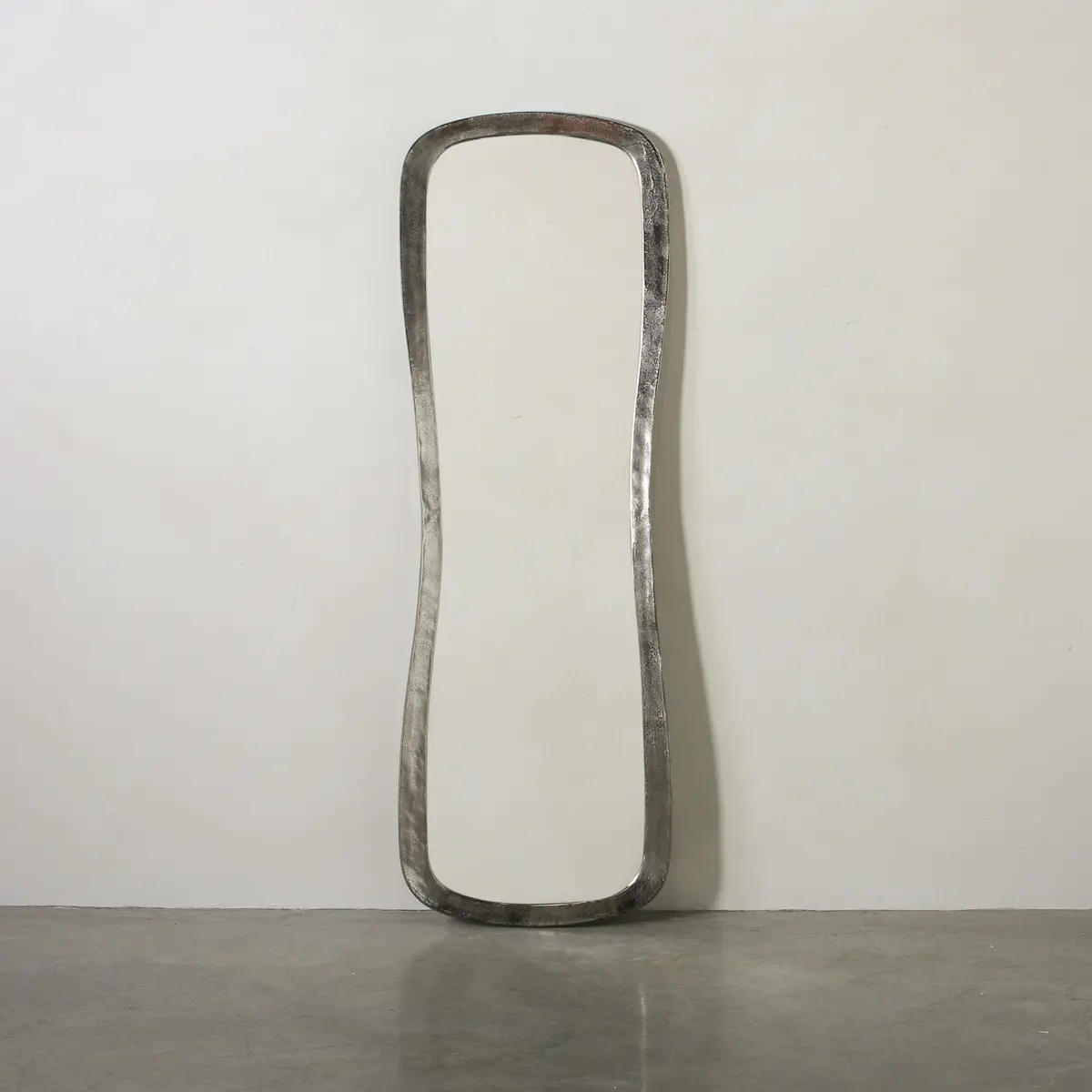 Cascadia Floor Mirror Nickel (Seconds Stock) 1