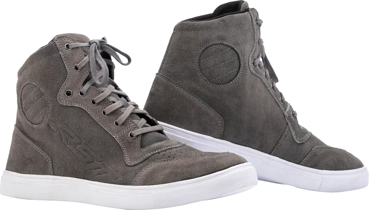 Rst Ladies Hitop Moto Sneaker Ce Grey Suede Sz 9 103062Gry-40 1