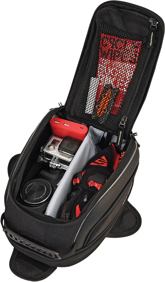 Nelson-Rigg Commuter Lite Tank Bag 5.8/8.4L Black 270-3077 1