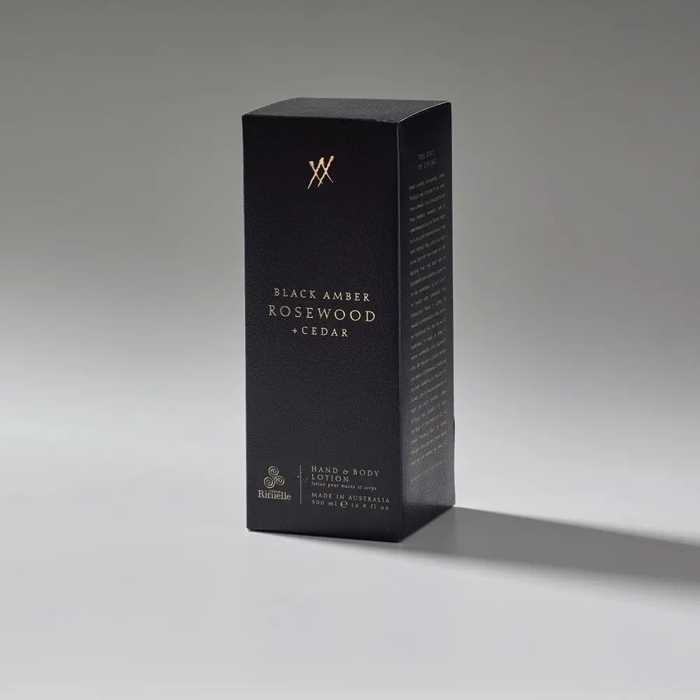 500Ml Hand & Body Lotion - Alchemy Black Amber 1