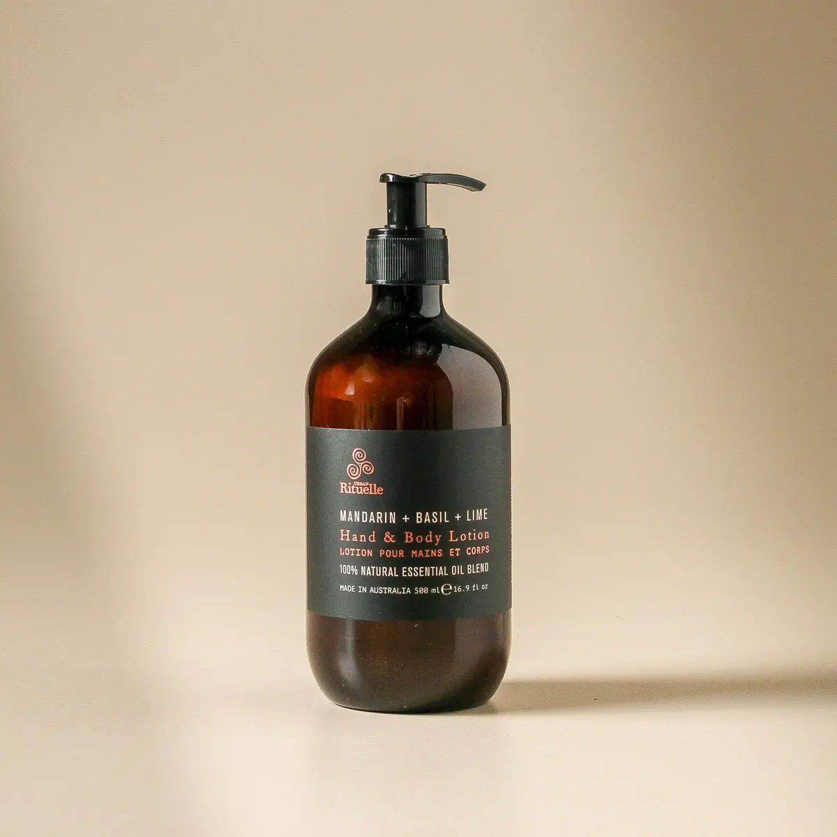 500Ml Hand & Body Lotion - Equilibrium Mandarin, Basil + Lime 1