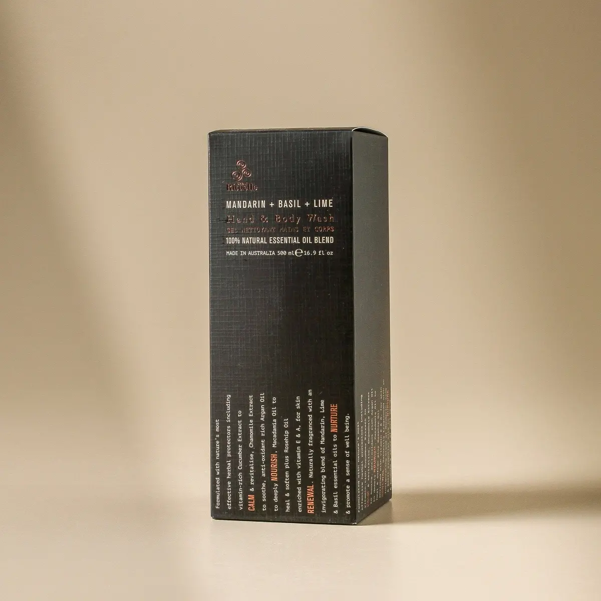 500Ml Hand & Body Wash - Equilibrium Mandarin, Basil + Lime 1