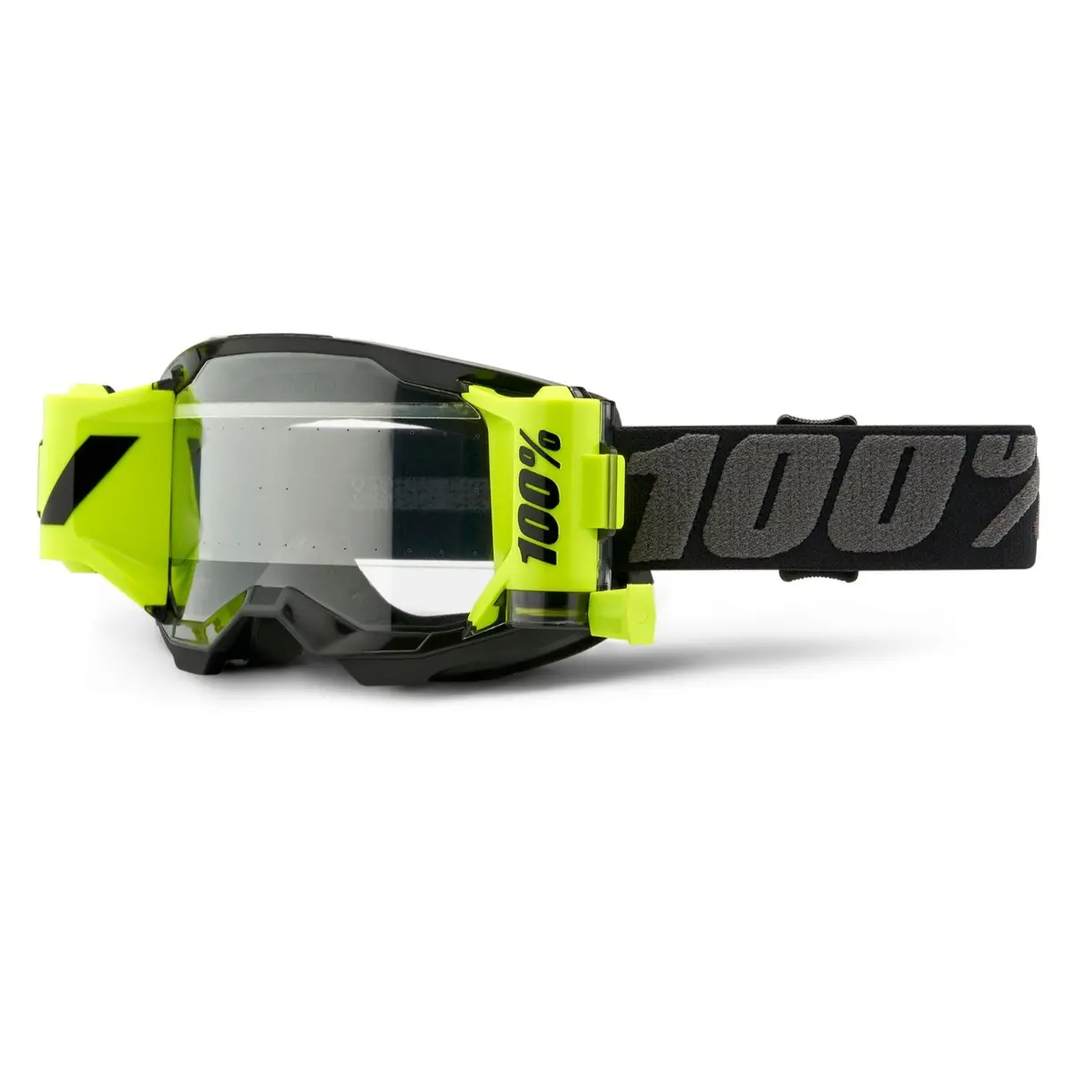 100% Strata 2 Forecast Goggles Black - Clear Lens 1